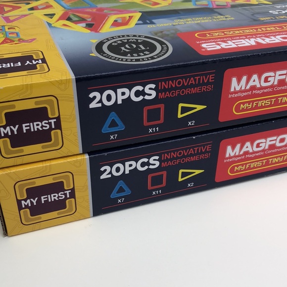 Lot of 2 Magformers My First Tiny Friends Set - Picture 2 of 5